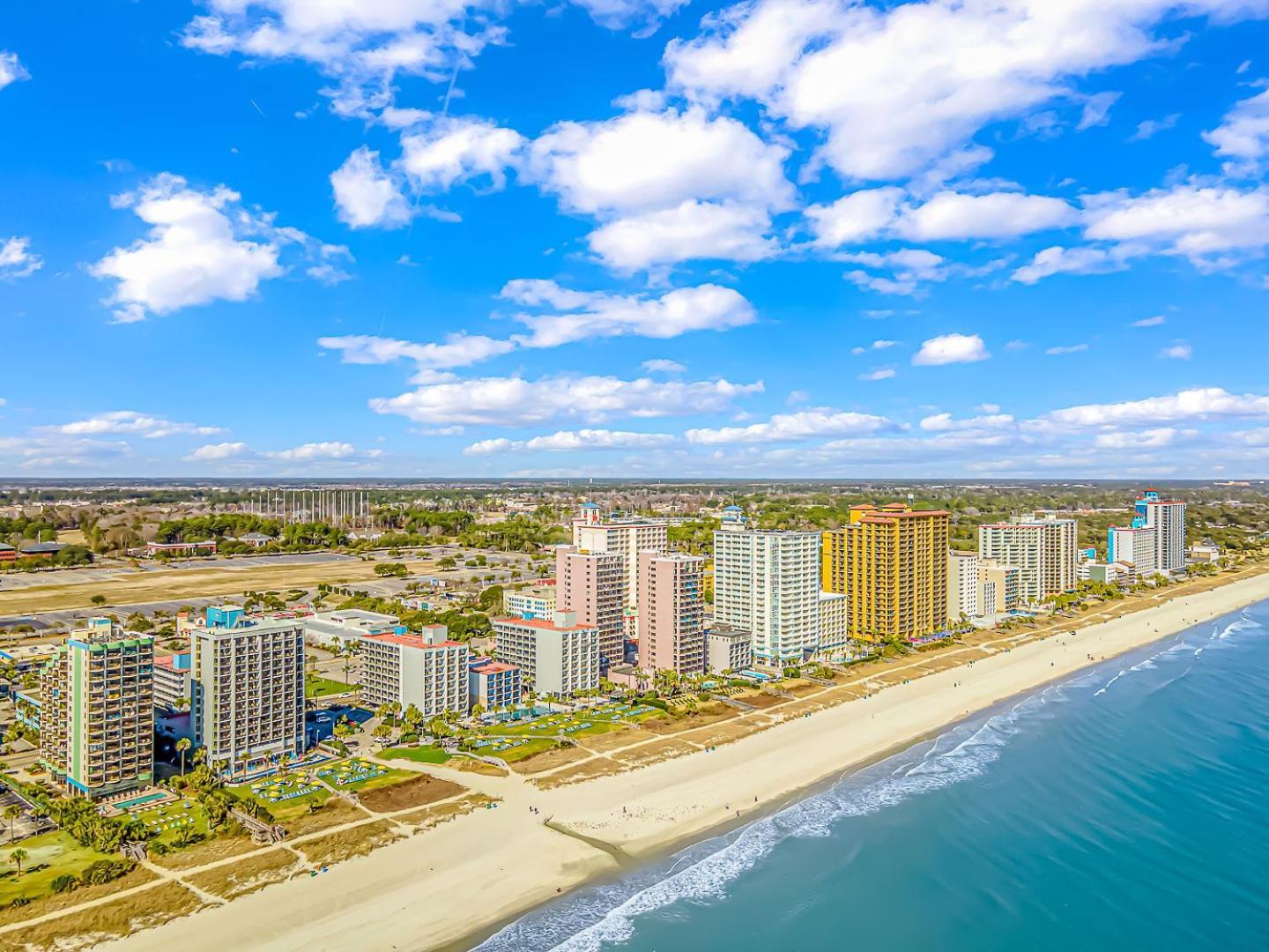 מירטל ביץ' 5Th Floor Direct Oceanfront Double Suite Sleeps 6 Meridian Plaza 503 מראה חיצוני תמונה