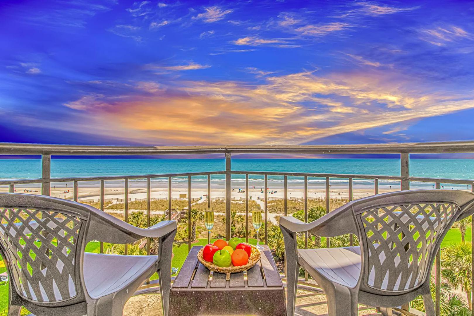 מירטל ביץ' 5Th Floor Direct Oceanfront Double Suite Sleeps 6 Meridian Plaza 503 מראה חיצוני תמונה