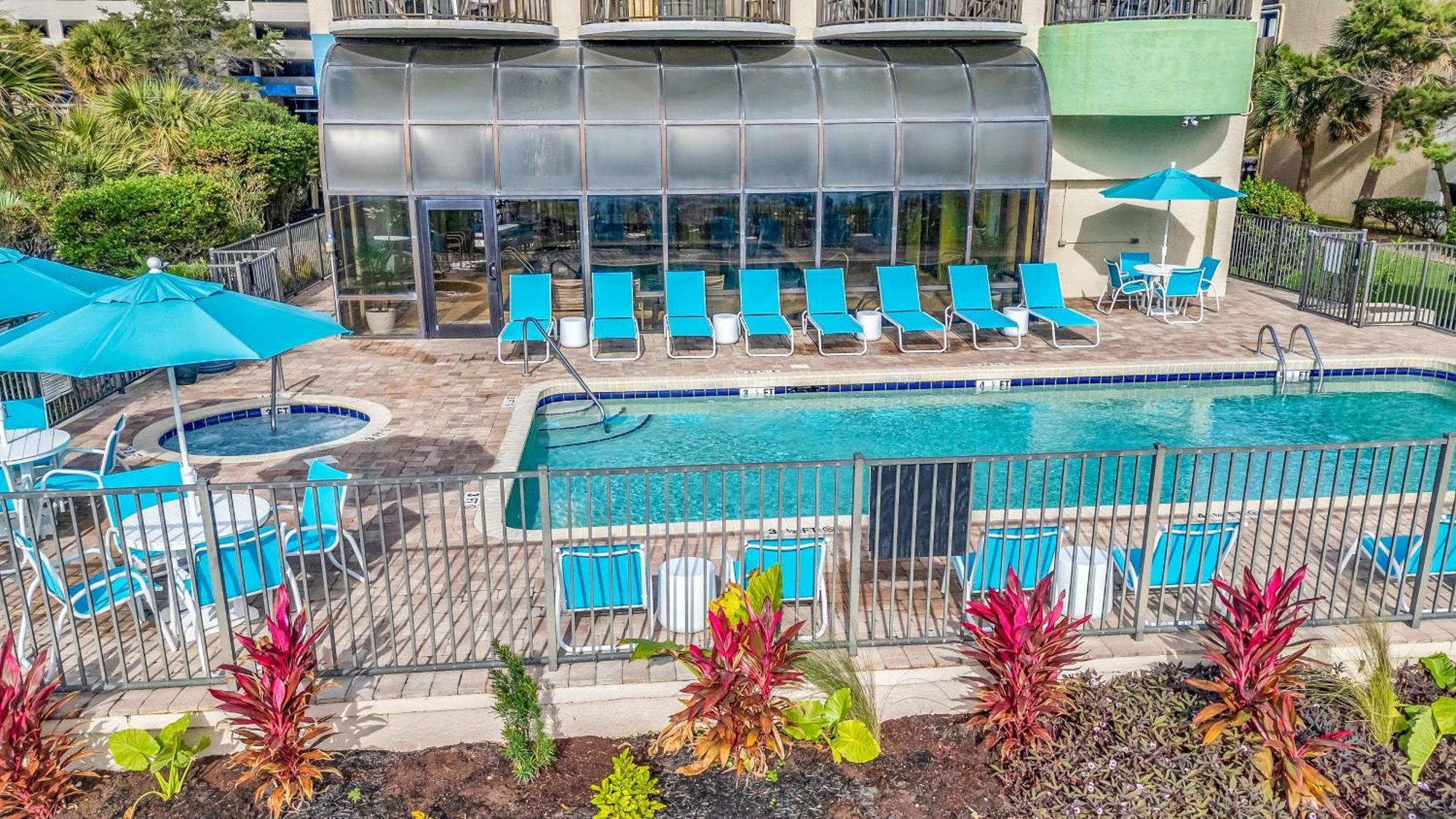 מירטל ביץ' 5Th Floor Direct Oceanfront Double Suite Sleeps 6 Meridian Plaza 503 מראה חיצוני תמונה