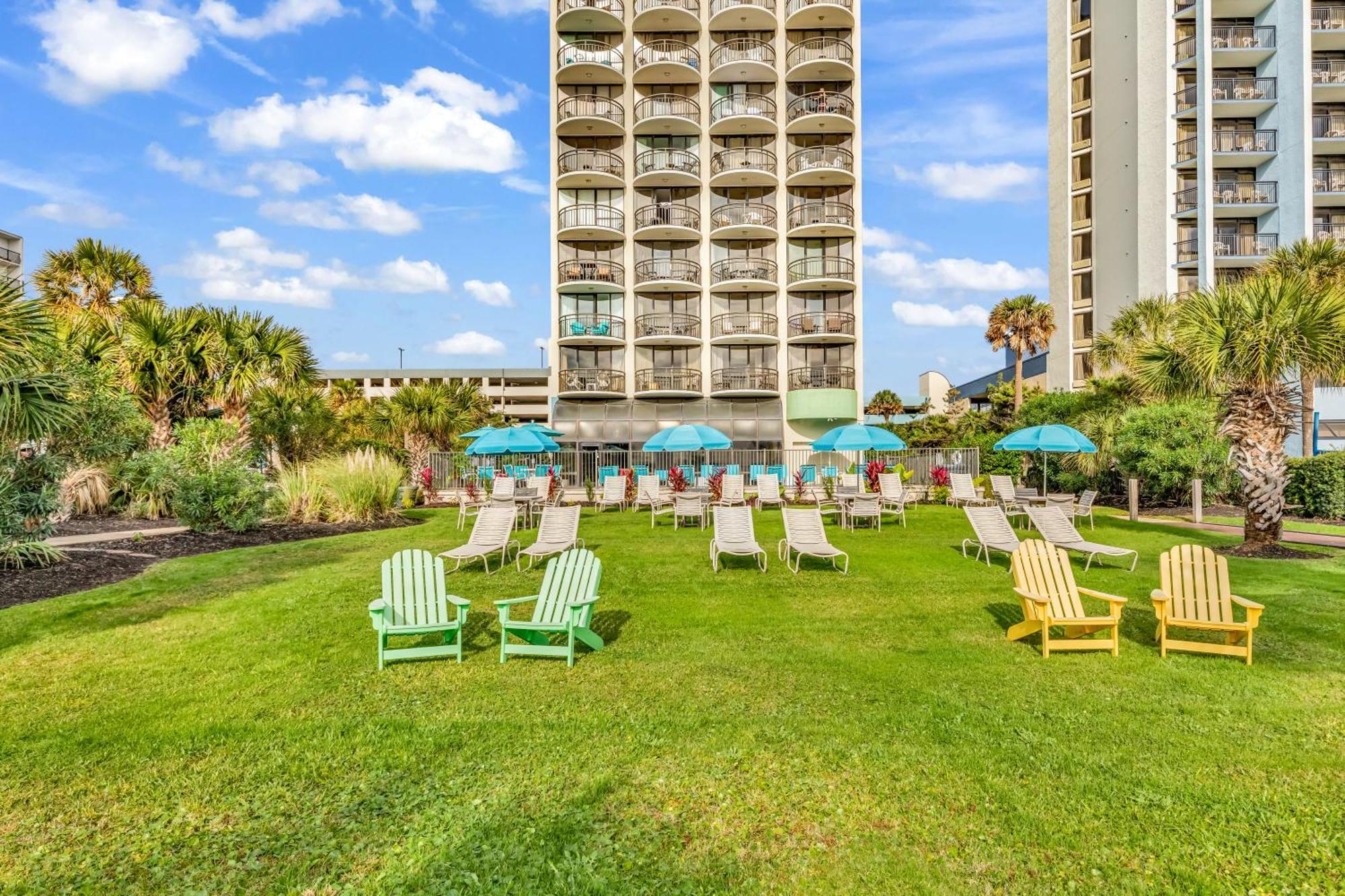 מירטל ביץ' 5Th Floor Direct Oceanfront Double Suite Sleeps 6 Meridian Plaza 503 מראה חיצוני תמונה