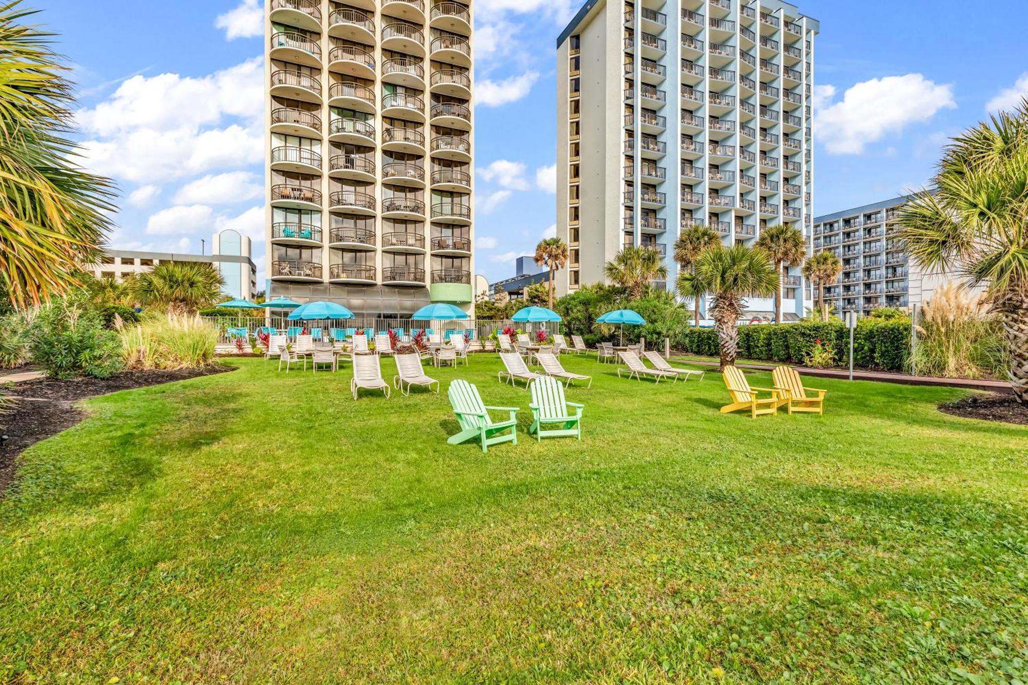 מירטל ביץ' 5Th Floor Direct Oceanfront Double Suite Sleeps 6 Meridian Plaza 503 מראה חיצוני תמונה
