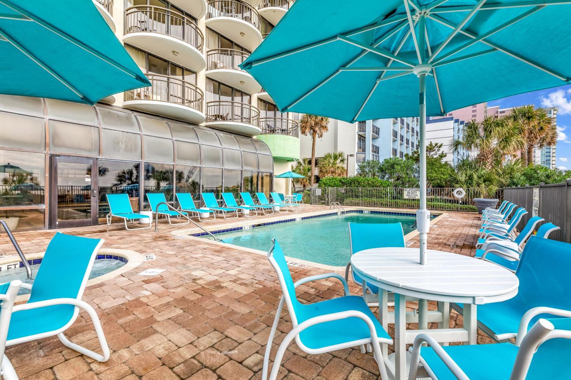 מירטל ביץ' 5Th Floor Direct Oceanfront Double Suite Sleeps 6 Meridian Plaza 503 מראה חיצוני תמונה