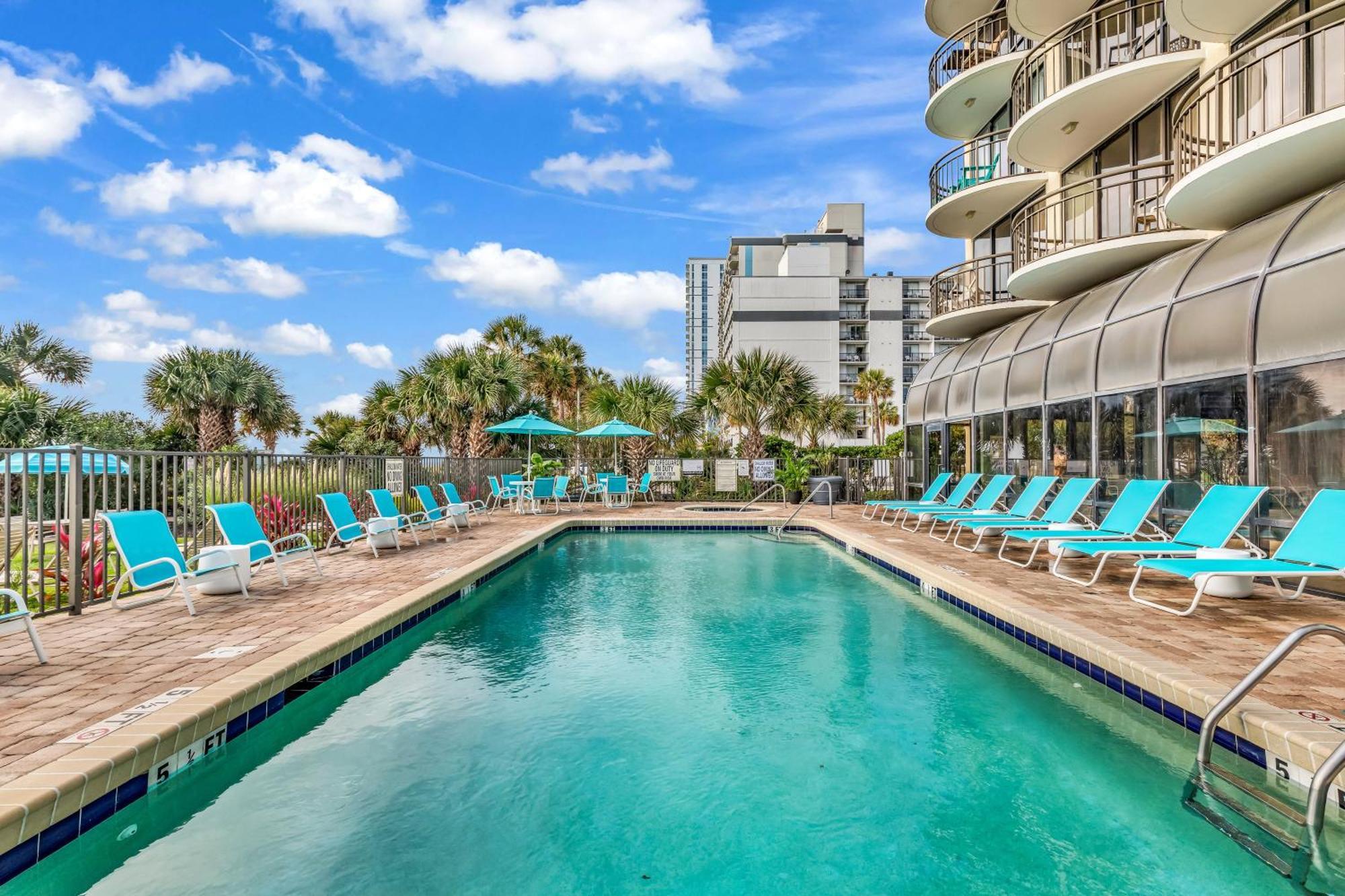 מירטל ביץ' 5Th Floor Direct Oceanfront Double Suite Sleeps 6 Meridian Plaza 503 מראה חיצוני תמונה